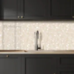 Bladeren - Patroon - Beige - Wit keuken achterwand 2 middel 871 -sfeer1
