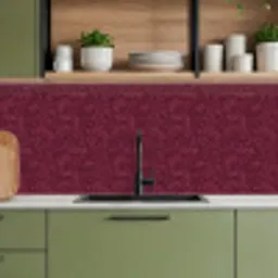 Bladeren - Patroon - Paars keuken achterwand 2 middel 871 -sfeer3