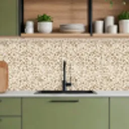 Luipaard - Klassiek - Beige keuken achterwand 2 middel 871 -sfeer3