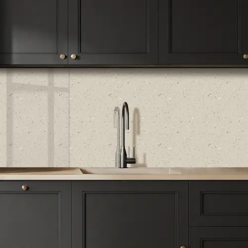 Lichtbeige - Terrazzo - Grijs keuken achterwand 2 middel 871 -sfeer1