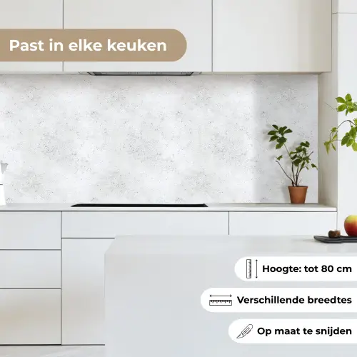 Lichtgrijs - Betonstructuur - Subtiel keuken achterwand 2 middel 871 -sfeer4_NL