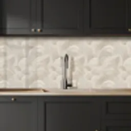 Lijnen - Waaier - Beige keuken achterwand 2 middel 871 -sfeer1