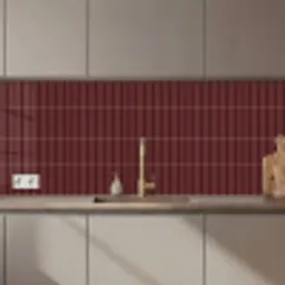 Lijnen - Patroon - Bordeaux keuken achterwand 2 middel 871 zz_3dshopping
