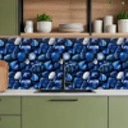 Luxe - Blauwe - Marmer - Stenen keuken achterwand 2 middel 871 -sfeer3
