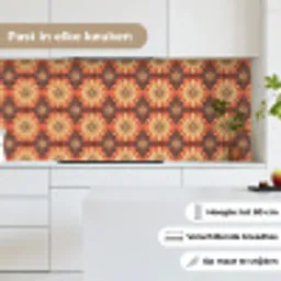 Mandala - Bohemian - Design keuken achterwand 2 middel 871 -sfeer4_NL