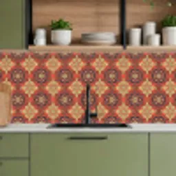Mandala - Bloemen - Boho - Patronen keuken achterwand 2 middel 871 -sfeer3