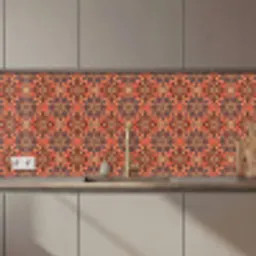 Mandala - Bloemen - Patroon - Retro keuken achterwand 2 middel 871 zz_3dshopping