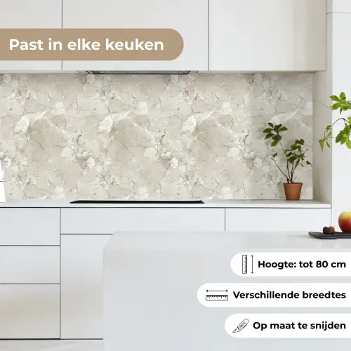 Marmer - Grijs - Aders keuken achterwand 2 middel 871 -sfeer4_NL