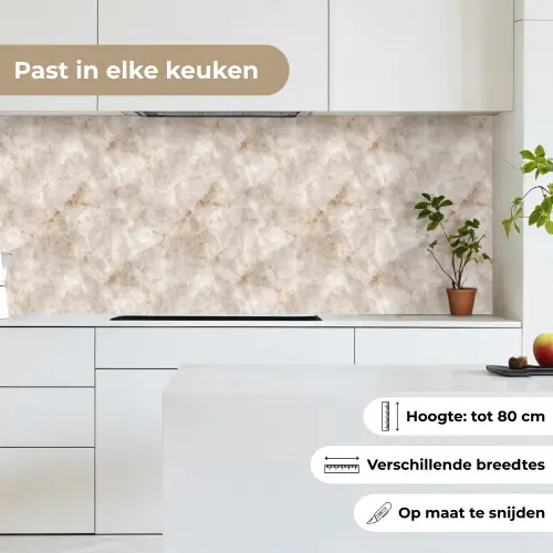 Marmer - Patroon - Klassiek keuken achterwand 2 middel 871 -sfeer4_NL