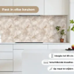 Marmer - Patroon - Klassiek keuken achterwand 2 middel 871 -sfeer4_NL