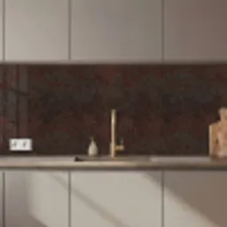 Metaal - Roest - Donker - Bruin keuken achterwand 2 middel 871 zz_3dshopping