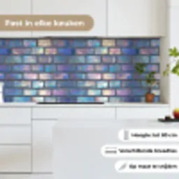 Metallic - Bakstenen - Glans - Kleuren keuken achterwand 2 middel 871 -sfeer4_NL