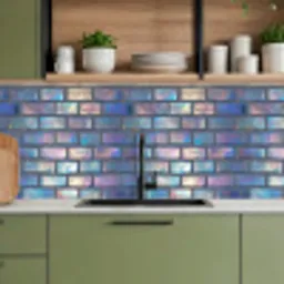 Metallic - Bakstenen - Glans - Kleuren keuken achterwand 2 middel 871 -sfeer3