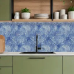 Modern - Abstract - Blauw keuken achterwand 2 middel 871 -sfeer3