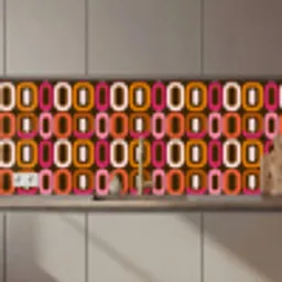 Modern - Retro - Kleurrijk keuken achterwand 2 middel 871 zz_3dshopping