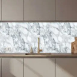 Mozaïek - Marmer - Wit - Onregelmatig keuken achterwand 2 middel 871 zz_3dshopping