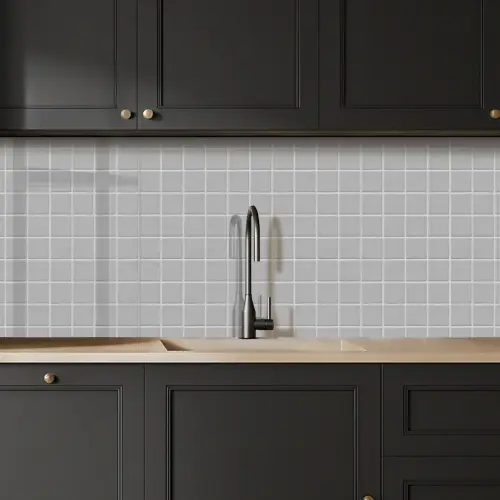 Mozaïek - Tegels - Grijs keuken achterwand 2 middel 871 -sfeer1