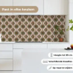 Motief - Patroon - Kleurrijk keuken achterwand 2 middel 871 -sfeer4_NL