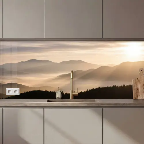 Bergen - Mist - Zonnestralen keuken achterwand 2 middel zz_3dshopping