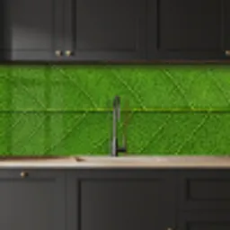 Natuur - Blad - Groen keuken achterwand 2 middel -sfeer1