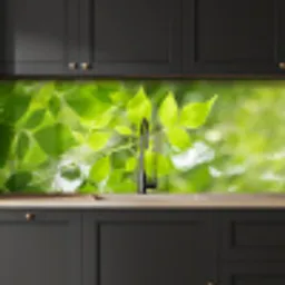 Natuur - Lente - Groen - Bladeren keuken achterwand 2 middel -sfeer1