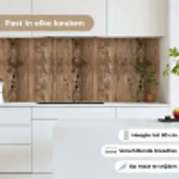 Eikenhout - Patronen - Planken keuken achterwand 2 middel 871 -sfeer4_NL