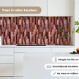 Langwerpig - Tegels - Rood - Koper keuken achterwand 2 middel 871 -sfeer4_NL