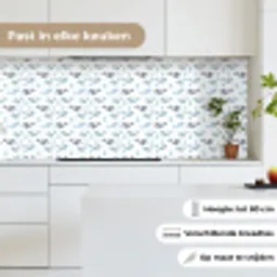 Oceaan - Walvis - Orka - Blauw keuken achterwand 2 middel 871 -sfeer4_NL