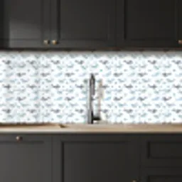 Oceaan - Walvis - Orka - Blauw keuken achterwand 2 middel 871 -sfeer1