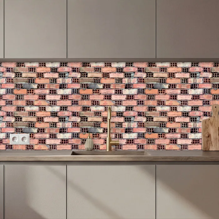 Oud - Stenen - Muur keuken achterwand 2 middel 871 zz_3dshopping