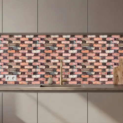 Oud - Stenen - Muur keuken achterwand 2 middel 871 zz_3dshopping