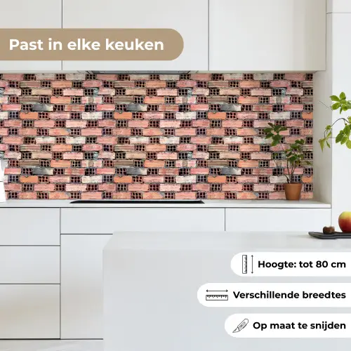 Oud - Stenen - Muur keuken achterwand 2 middel 871 -sfeer4_NL