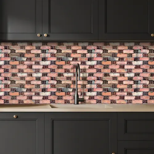 Oud - Stenen - Muur keuken achterwand 2 middel 871 -sfeer1