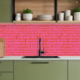 Organisch - Raster - Roze keuken achterwand 2 middel 871 -sfeer3