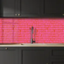 Organisch - Raster - Roze keuken achterwand 2 middel 871 -sfeer1