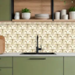 Ornament - Barok - Goud keuken achterwand 2 middel 871 -sfeer3