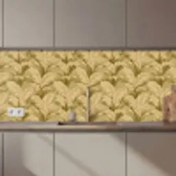 Palmbladeren - Klassiek - Groen keuken achterwand 2 middel 871 zz_3dshopping