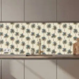 Palmbomen - Tropisch - Groen keuken achterwand 2 middel 871 zz_3dshopping