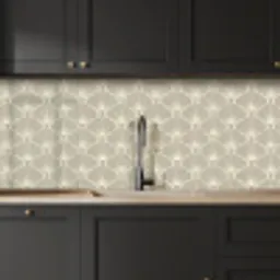 Paneel - Ginkgo - Zand keuken achterwand 2 middel 871 -sfeer1