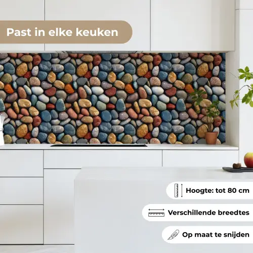 Pastel - Matte - Kiezels keuken achterwand 2 middel 871 -sfeer4_NL