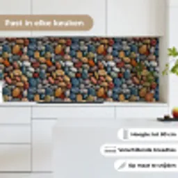 Pastel - Matte - Kiezels keuken achterwand 2 middel 871 -sfeer4_NL