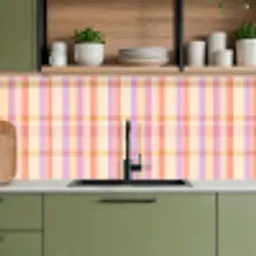 Pastel - uitpatroon - Geometrisch keuken achterwand 2 middel 871 -sfeer3