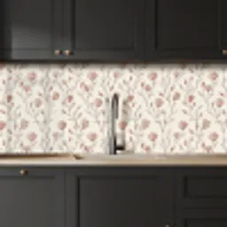 Patroon - Klassiek - Roze keuken achterwand 2 middel 871 -sfeer1