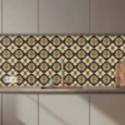 Patroon - Siertegel - Kleurrijk keuken achterwand 2 middel 871 zz_3dshopping