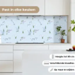 Patroon - Bloemen - Versiering keuken achterwand 2 middel 871 -sfeer4_NL