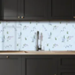 Patroon - Bloemen - Versiering keuken achterwand 2 middel 871 -sfeer1
