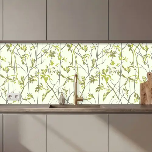 Patroon - Jungle - Planten keuken achterwand 2 middel 871 zz_3dshopping