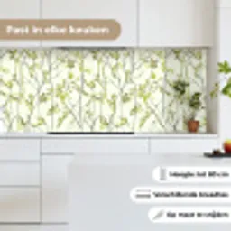 Patroon - Jungle - Planten keuken achterwand 2 middel 871 -sfeer4_NL