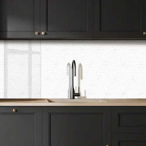 Patroon - Lijn - Design - Kleur keuken achterwand 2 middel 871 -sfeer1