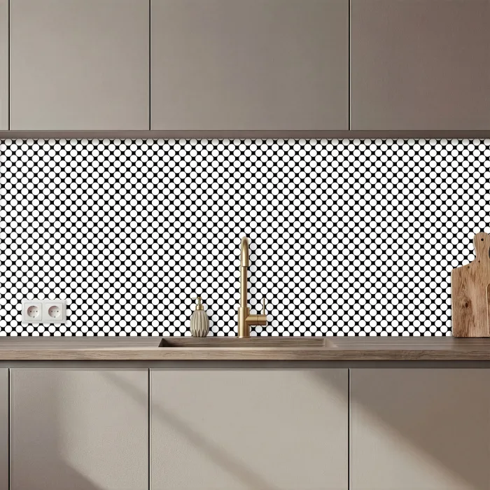 Patroon - Lijn - Design - Kleur keuken achterwand 2 middel 871 zz_3dshopping